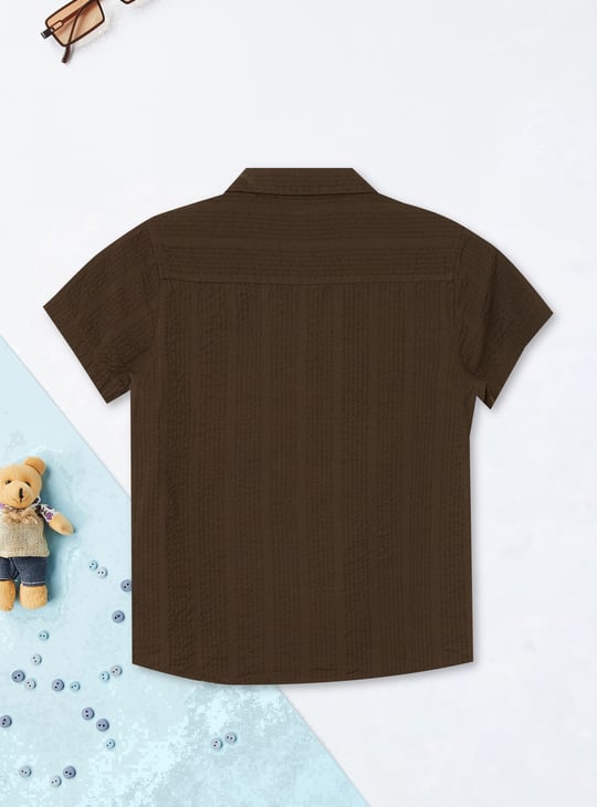 Boys Seersucker Shirt