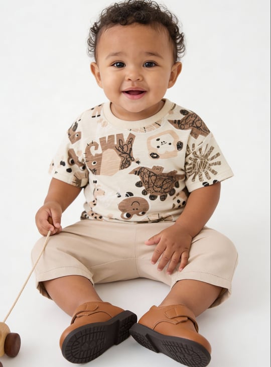 Boys Assorted T-shirt - Pack of 2