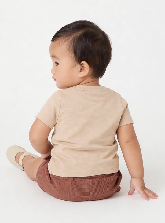 Boys Applique Shorts Set