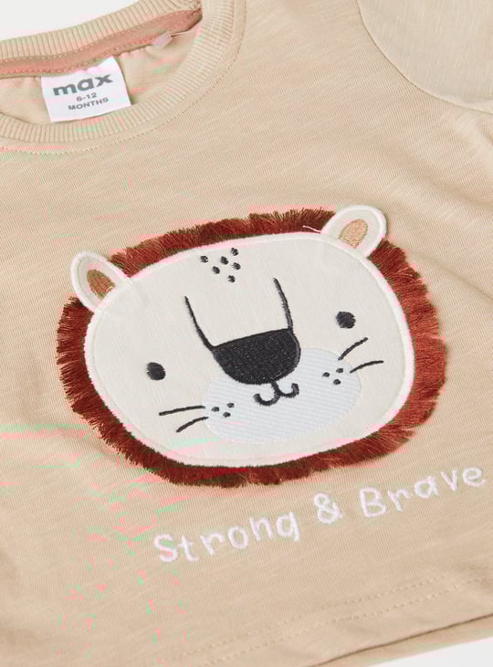 Boys Applique Shorts Set