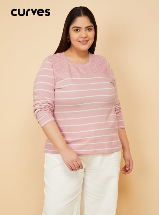 Women Striped T-shirt