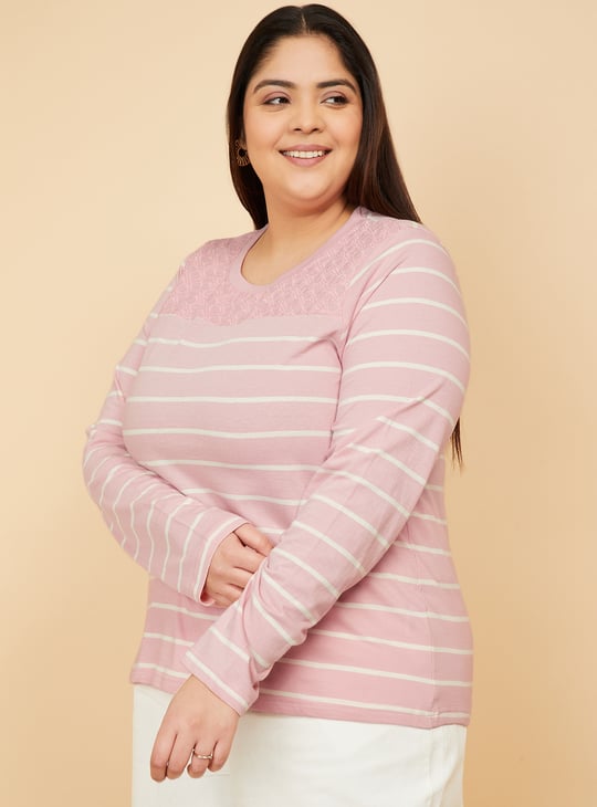 Women Striped T-shirt