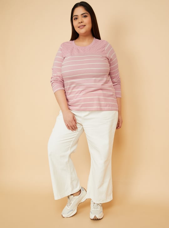 Women Striped T-shirt