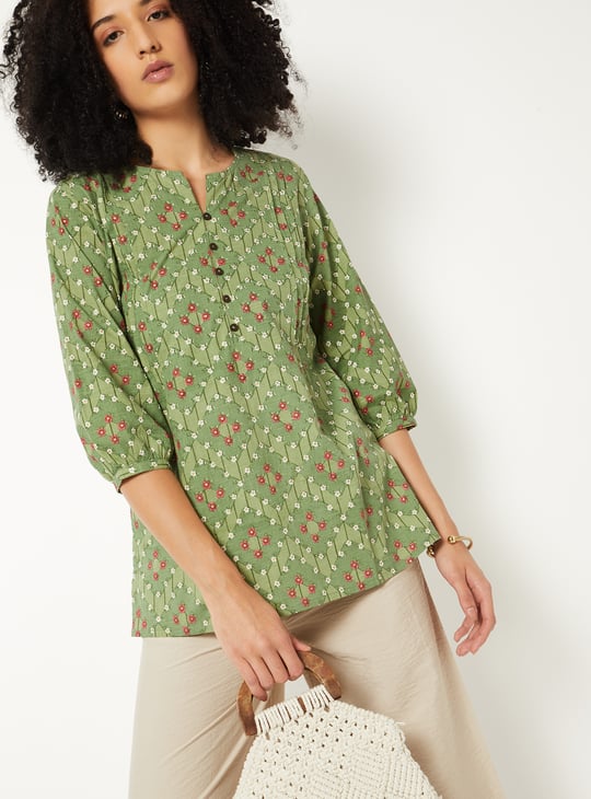 Women Printed Straight Kurti