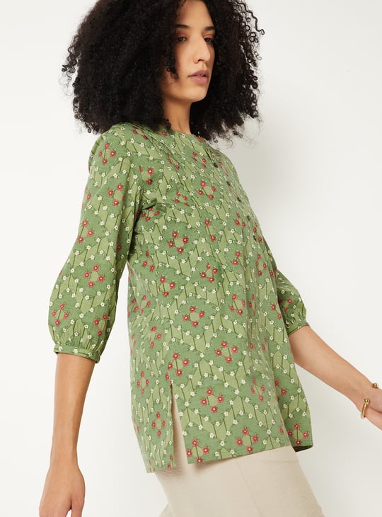 Women Printed Straight Kurti