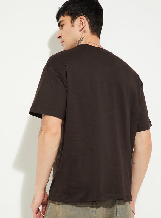 URB_N Men Hot Wheels Printed Oversized T-shirt