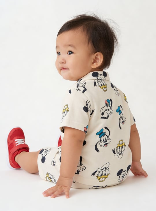 Boys Mickey & Friends Printed Shorts Set