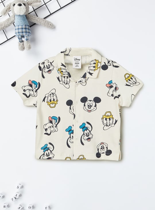 Boys Mickey & Friends Printed Shorts Set