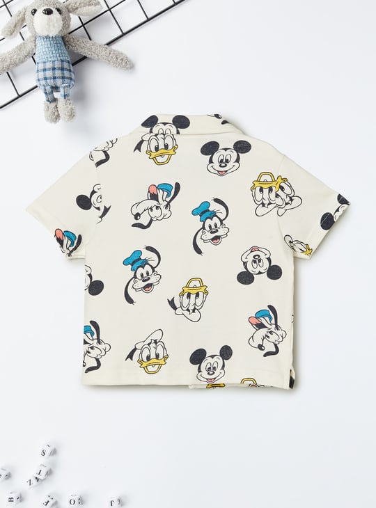Boys Mickey & Friends Printed Shorts Set