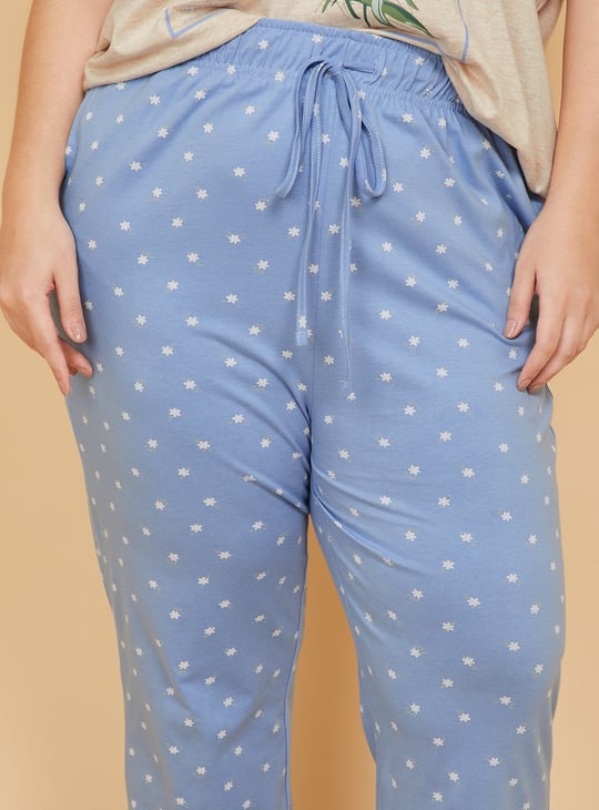 Women Printed PJ Set