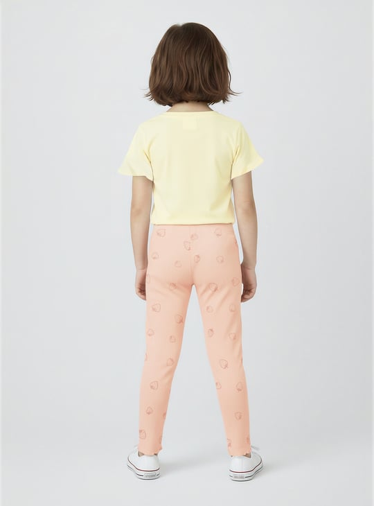 Girls Printed Leggings