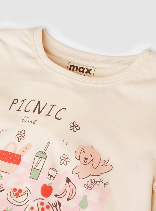 Girls Printed T-shirt