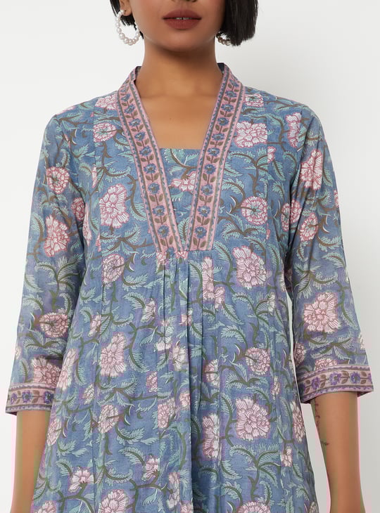 Women Floral Print Kurta Set
