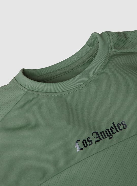 Boys Textured T-shirt
