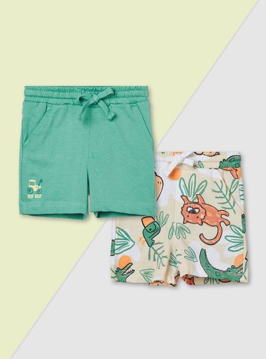 Boys Assorted Shorts - Pack of 2