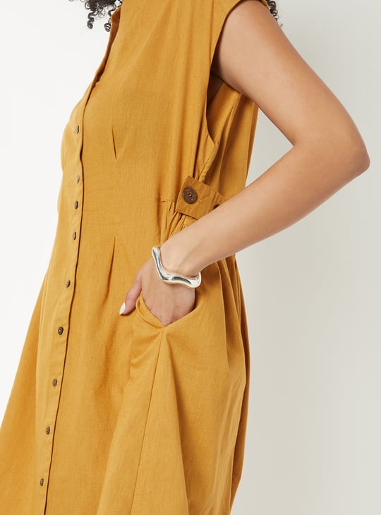 Kalki x Max Women Solid Midi Dress
