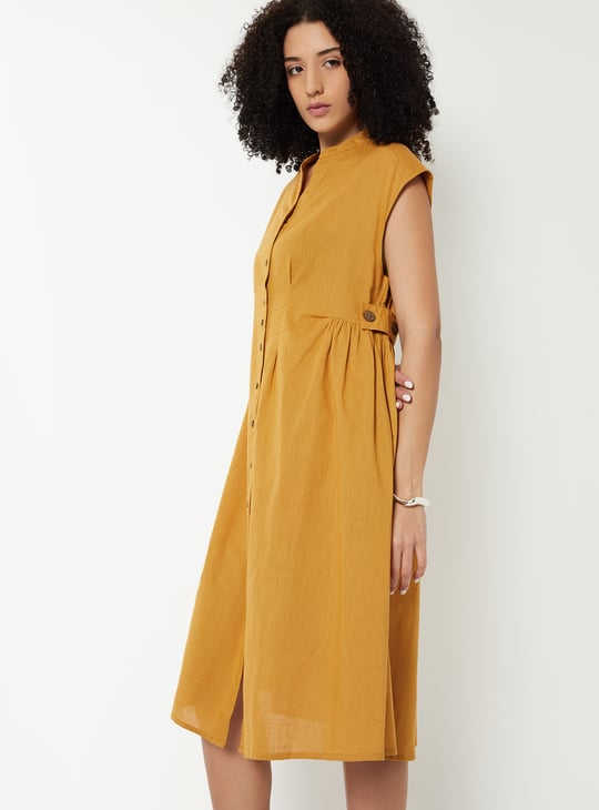 Kalki x Max Women Solid Midi Dress