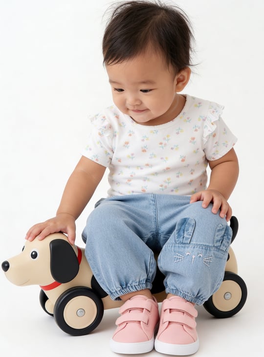 Girls Floral Print Top - Pack of 2