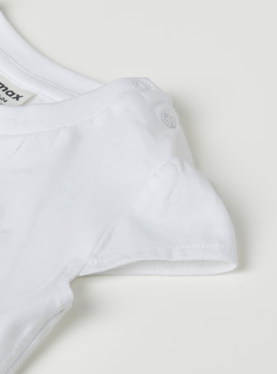 Girls Applique Short Set