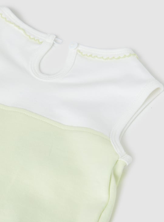 Girls Chenille Embroidered Shorts Set