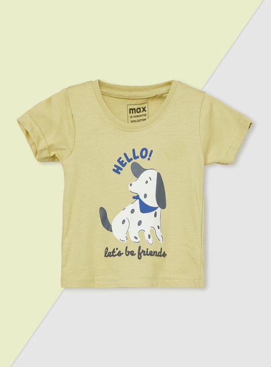 Boys Printed T-shirts - Pack of 3