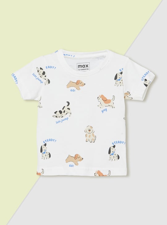 Boys Printed T-shirts - Pack of 3