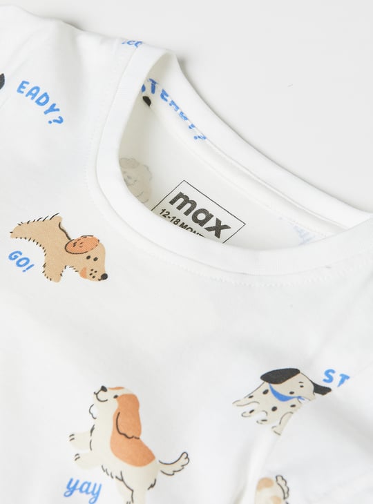 Boys Printed T-shirts - Pack of 3