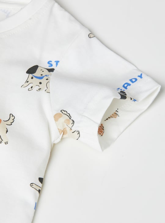 Boys Printed T-shirts - Pack of 3