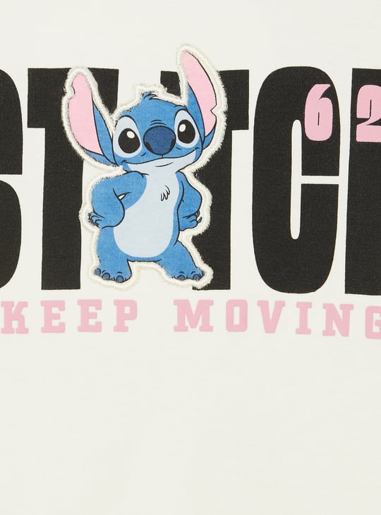 Girls Lilo & Stitch Print T-shirt