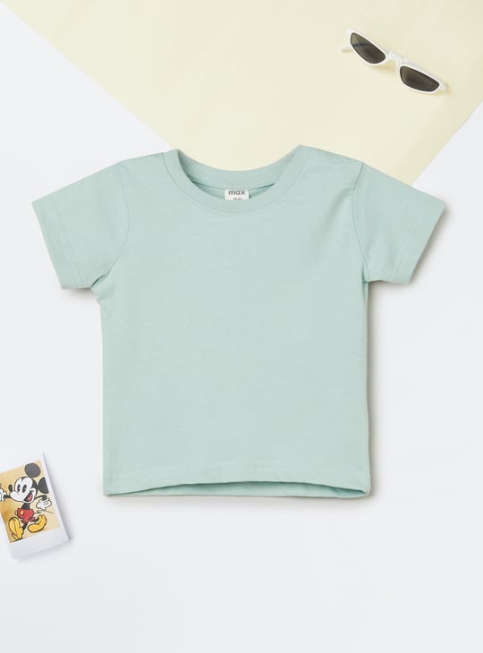Boys Printed Dungaree with T-shirt