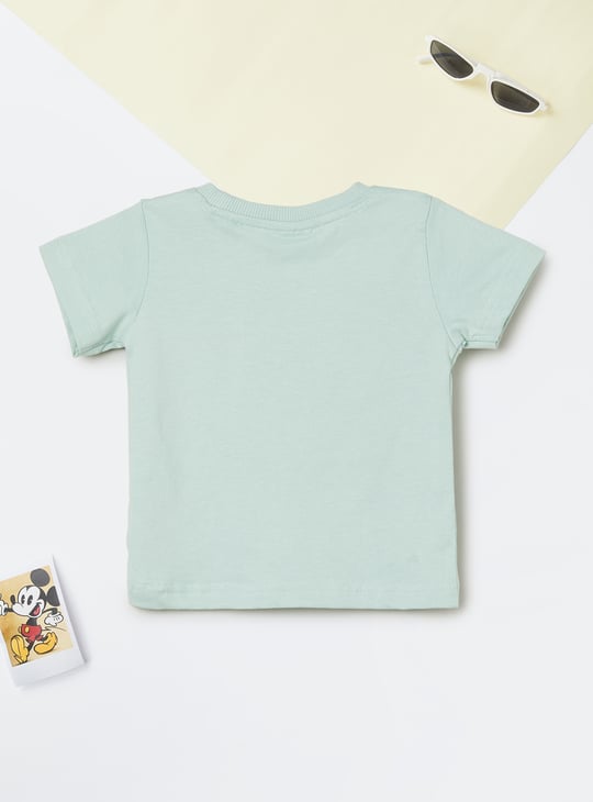 Boys Printed Dungaree with T-shirt