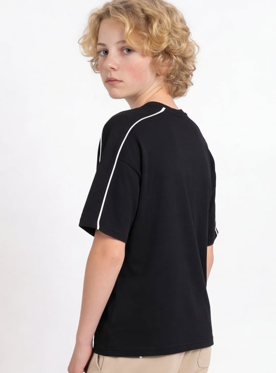 Boys Printed Oversized T-shirt