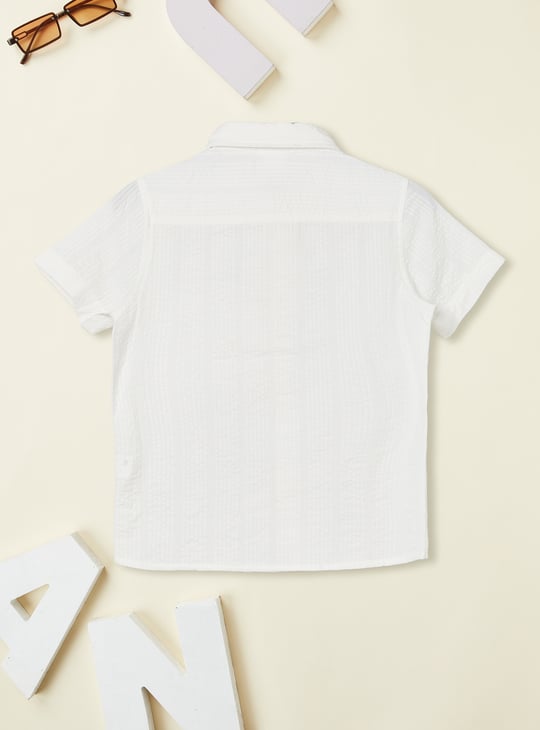 Boys Seersucker Shirt