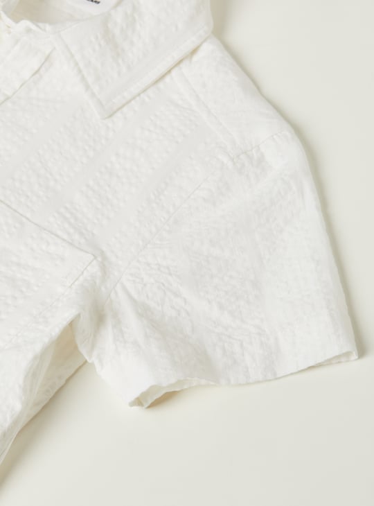 Boys Seersucker Shirt