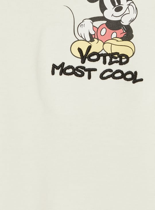 Boys Mickey Print T-shirt