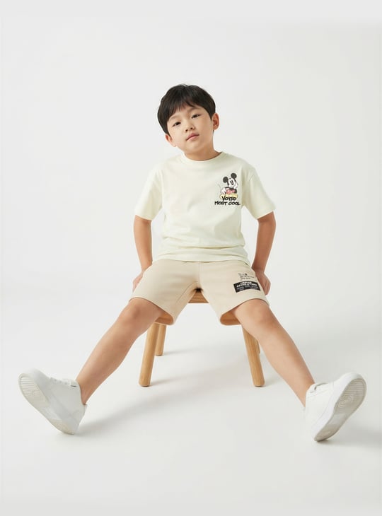 Boys Mickey Print T-shirt