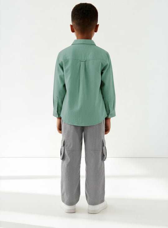 Boys Solid Shirt