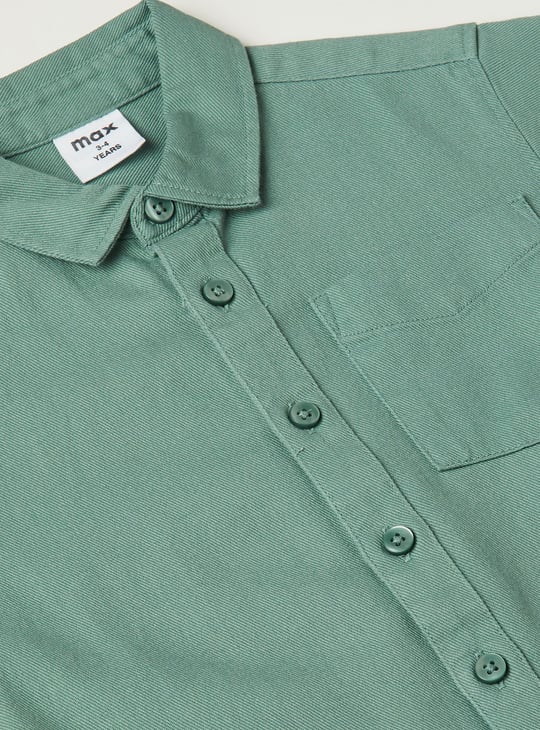 Boys Solid Shirt