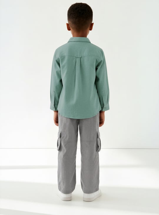 Boys Solid Shirt