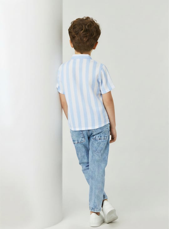 Boys Striped Resort Shirt