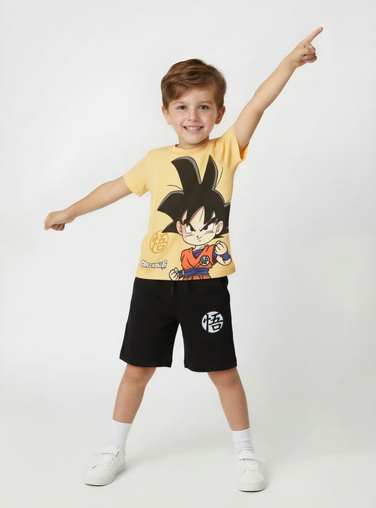 Boys Dragon Ball-Z Shorts Set
