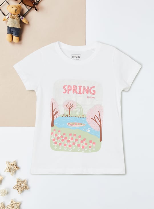Girls Printed T-shirt