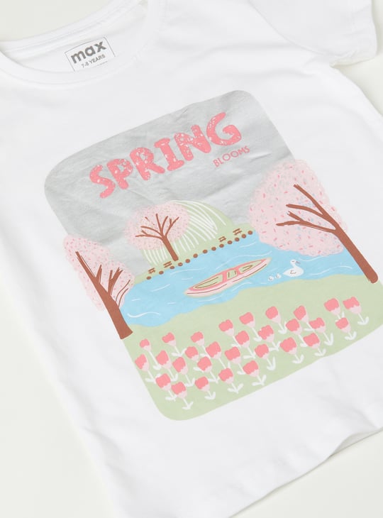 Girls Printed T-shirt
