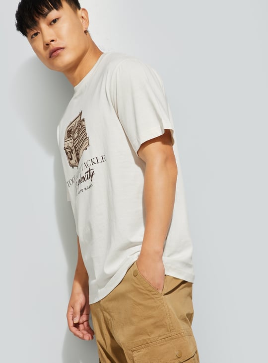URB_N Men Graphic Printed T-shirt