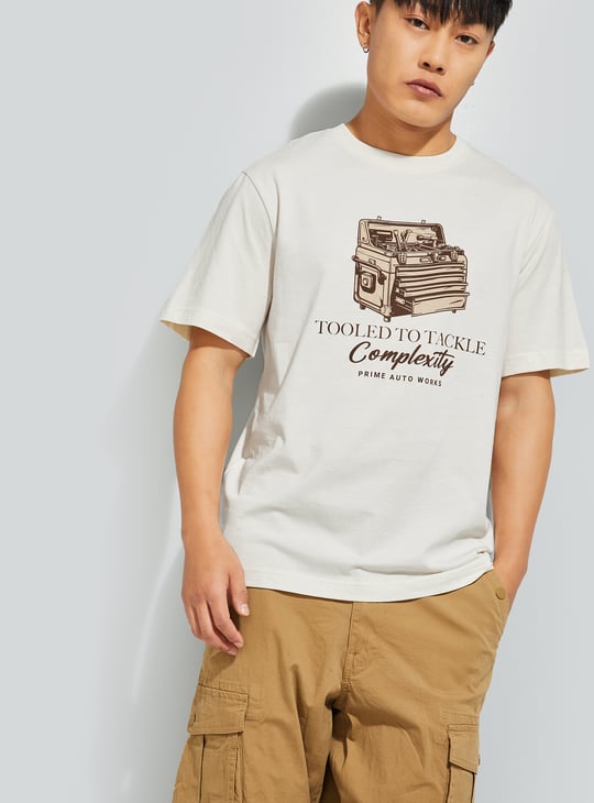 URB_N Men Graphic Printed T-shirt