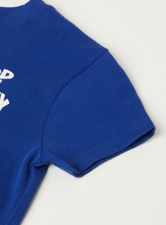 Girls Placement Print T-shirt