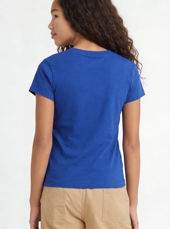 Girls Placement Print T-shirt