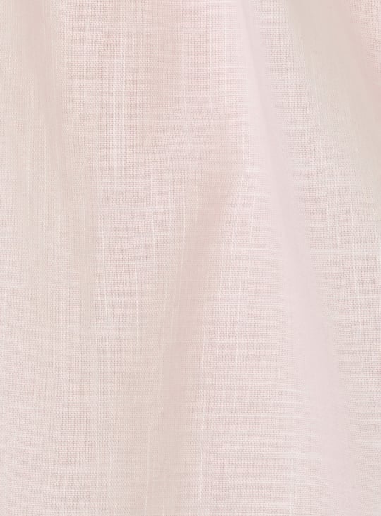 Girls Solid A-line Dress