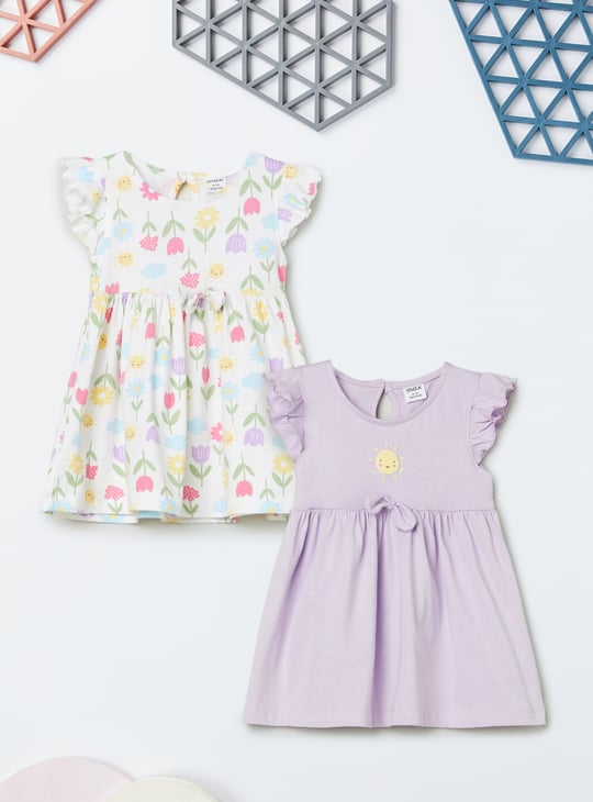 Girls Assorted Dress - Pack of 2