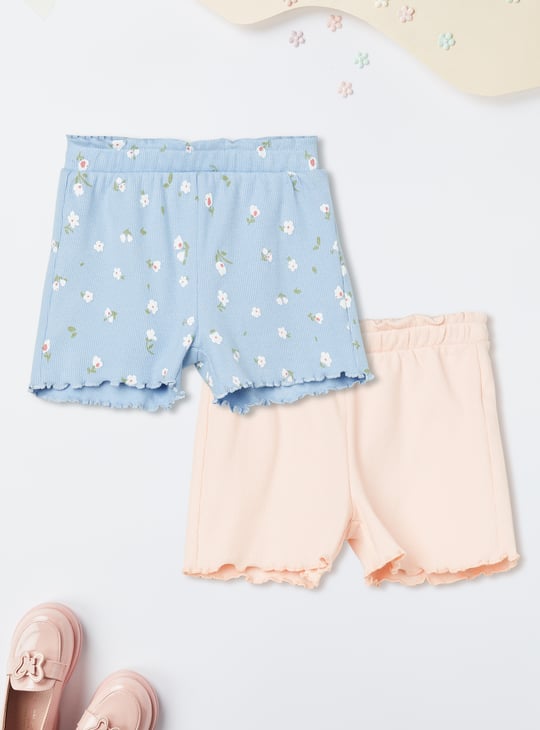 Girls Assorted Shorts - Pack of 2